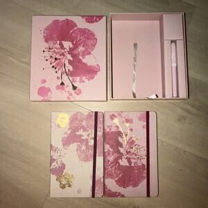Moleskine Sakura Cherry Blossom Notebook Gift Set Journal Pen Boxed